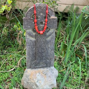 Genuine Red Coral Chunky Necklace