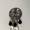 Art Nouveau Antique Silver / Bird Lady Broach